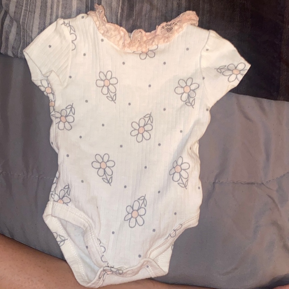 Ruffle onesie
